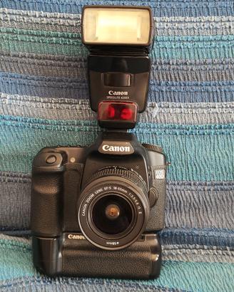 Canon EOS 40d+EF 18-55+Flash+Battery grip