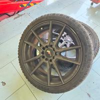gomme 4 stagioni con pochi km 215/45/16