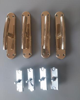 set composto da 4 maniglie cremonesi