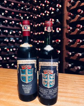 Collezione di Brunello di Montalcino 1974 al 1995
