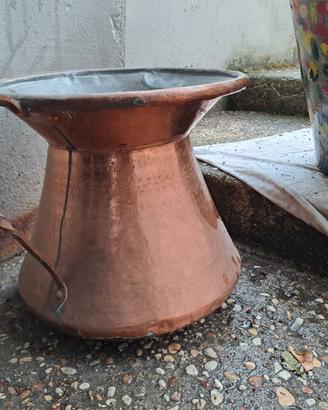 Vaso rame Conca Aquilana antica