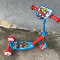 Monopattino 3 ruote bambini