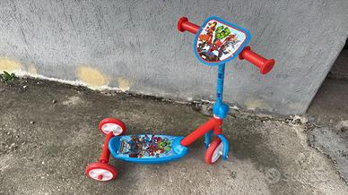 Monopattino 3 ruote bambini