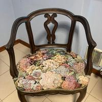 Coppia di sedie in stile Rococò – Legno intagliato