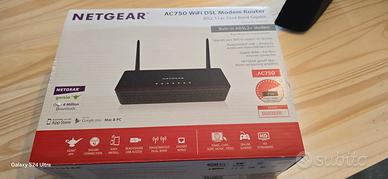 Modem Router Netgear AC 750 wifi adsl