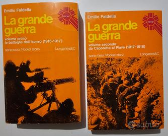 "La grande guerra" di E. Faldella, 2 volumi