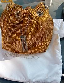 Borsa jimmy choo bon bon crystal