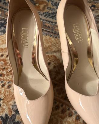 Scarpe decollete loriblu n.40 colore nude