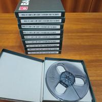10 bobine nuovi Basf 13cm senza nastro