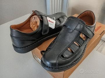 Sandali Chiusi Bata Comfit 43 Vera Pelle Nuovi