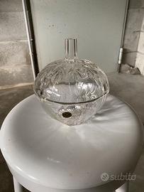 Porta caramelle in cristallo al piombo 24%