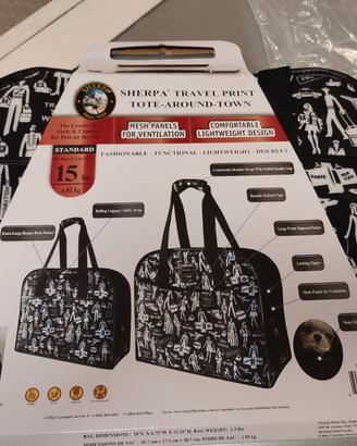 Borsa trasportino per cani e gatti