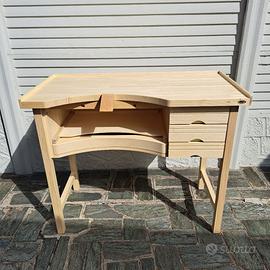Banco da orafo professionale nuovo in legno 120x60