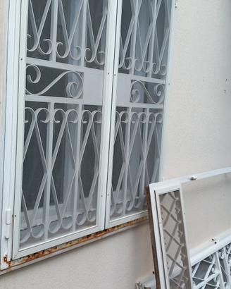 grate in ferro con zanzariere