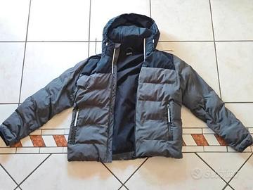 Piumino EA7 Emporio Armani grigio nero XL