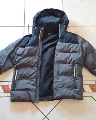 Piumino EA7 Emporio Armani grigio nero XL