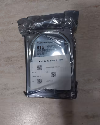 WD Red Pro 6TB 7200rpm – WD6003FFBX Per NAS