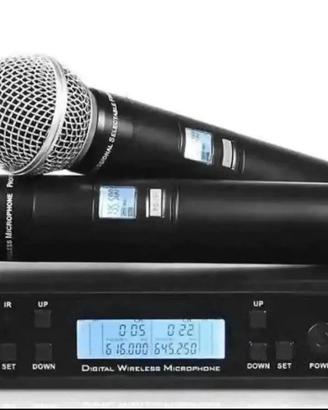 NUOVI MICROFONI PROFESSIONALI WIRELESS SENZA FILO