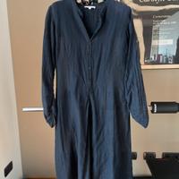 Maxi camicia in cotone e seta tg 42