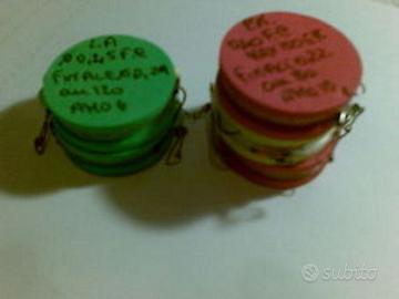 5 parature montature surfcasting fluorocarbon 100%