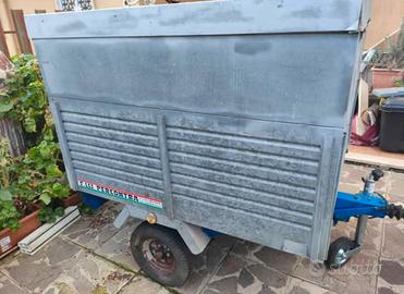 Carrello appendice con gancio NON  circolabile 