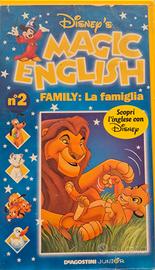 Video VHS: Magic English Vol.2 - La famiglia