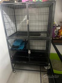 Gabbia per furetti , roditori , cincilla,petauri