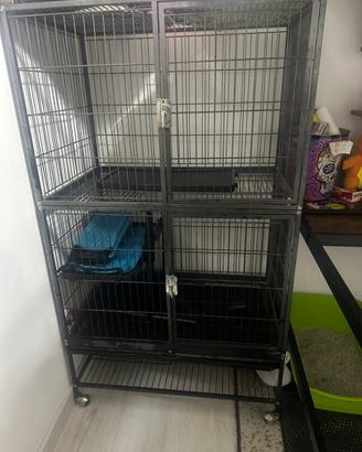 Gabbia per furetti , roditori , cincilla,petauri