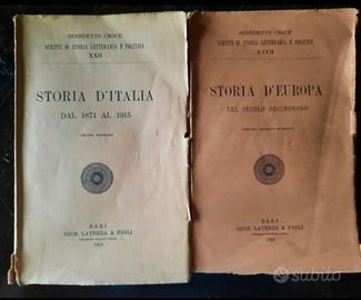 Benedetto Croce libri