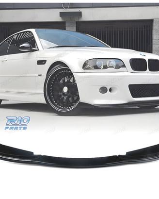 SPOILER LIP BMW E46 98-07 LOOK M3 NERO LUCIDO