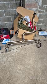 scarico 500 abarth bombardone 