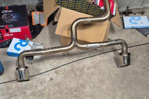 scarico 500 abarth bombardone 