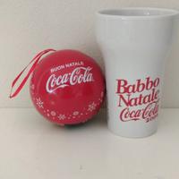 Coca-Cola  collezione bicchiere e pallina