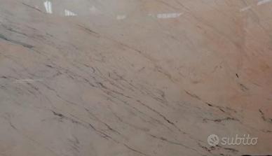 marmo rosa tavolo lastra carrara