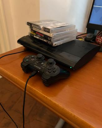 PlayStation 3 PS3 Slim 500GB CON SCATOLA ORIGINALE