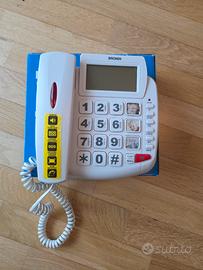 Telefono fisso con filo Brondi Bravo 90 LCD