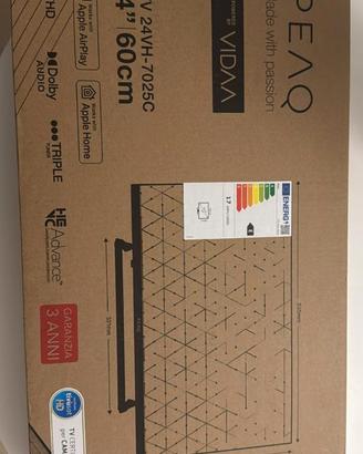 TV PEAQ 24" Smart TV NUOVA imballata
