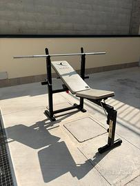 Panca Domyos con supporto bilanciere
