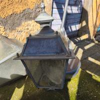 
Coppia lanterne stradali d’epoca anni ’50 