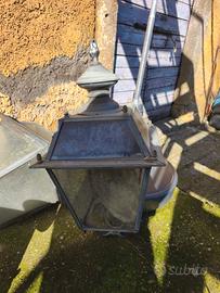 
Coppia lanterne stradali d’epoca anni ’50 