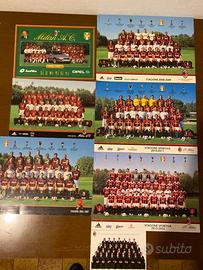 Cartoline squadra AC Milan