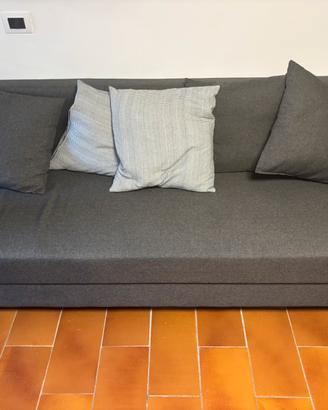 Divano letto 3 posti con contenitore
