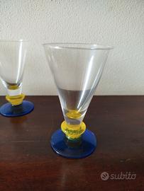 set calici in vetro soffiato 10