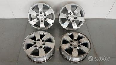 KIT 4 CERCHI IN LEGA MITSUBISHI L200 06>10 USATI