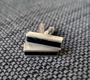 Gemelli in argento Giorgio Armani