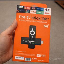 fire tv stick 10k+ 5G nuovo e sigillato