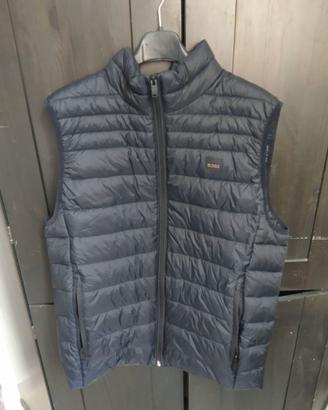 Gilet Piumino Smanicato BOSS Odeno Nero