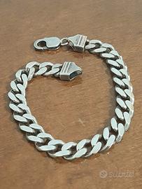 bracciale uomo argento 925 massiccio