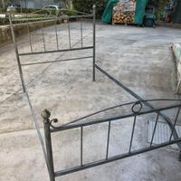 letto in ferro battuto