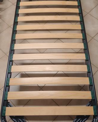 Rete letto singolo nero